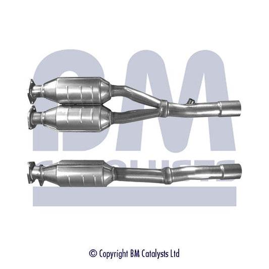 HOMOLOGIERT BENZIN KAT FÜR AUDI S3 1.8L BENZIN | EURO 3 | OEM: 8N0254400AX BM CATALYSTS