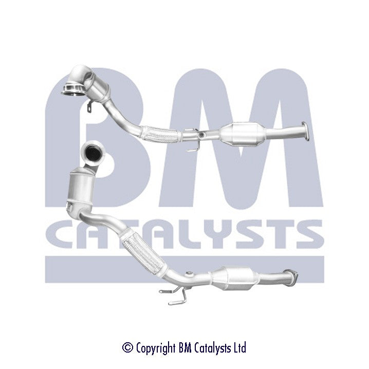 Homologierter Benzin-Katalysator für AUDI A3 5Q0254501HX - BM CATALYSTS
