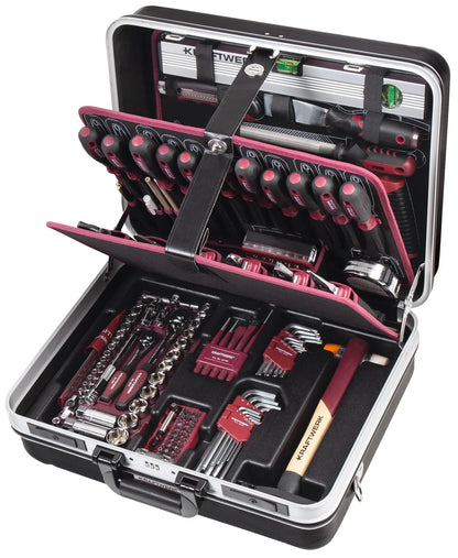 ABS-PROFI-WERKZEUGKOFFER, 186 TLG. KRAFTWERK