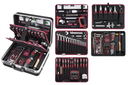 ABS-PROFI-WERKZEUGKOFFER, 186 TLG. KRAFTWERK