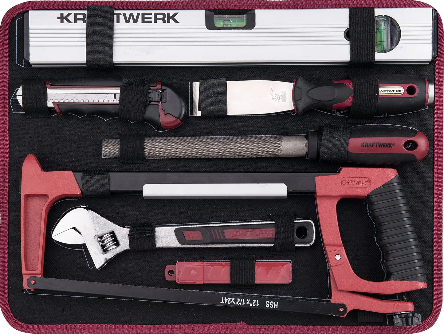 ABS-PROFI-WERKZEUGKOFFER, 186 TLG. KRAFTWERK