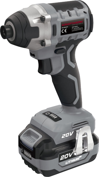 AKKU-SCHRAUBER 20V 4AH 200NM INKL. 1 AKKUS KRAFTWERK