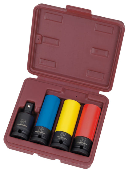 ALUFELGEN-GELENK-SCHLAGN.-SATZ 1/2" 4-TLG. KRAFTWERK