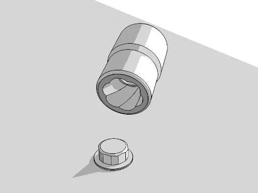 AUSDREH-STECKNUSS 1/2" 14 MM KRAFTWERK