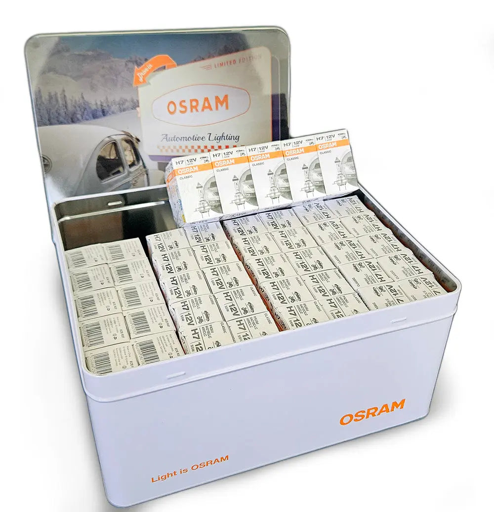 Aktions-Paket - 100x H7 CLC mit 1x Limited Edition Metallbox - OSRAM OSRAM