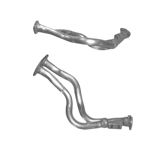 Auspuffrohr Abgasrohr Flexrohr Hosenrohr Abgaskrümmer Rohr bis EURO 1 E-Prüfzeichen für AUDI 80 2L 8v Schaltgetriebe AAD Motor u.a. BM CATALYSTS