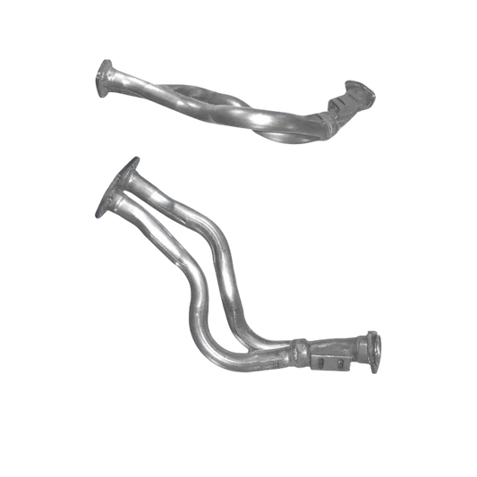 Auspuffrohr Abgasrohr Flexrohr Hosenrohr Abgaskrümmer Rohr bis EURO 1 E-Prüfzeichen für AUDI 80 2L 8v Schaltgetriebe AAD Motor u.a. BM CATALYSTS