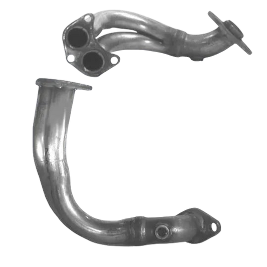 Auspuffrohr Abgasrohr Flexrohr Hosenrohr Abgaskrümmer Rohr bis EURO 1 E-Prüfzeichen für FORD ESCORT 1.6L HL16H-Motor u.a. BM CATALYSTS