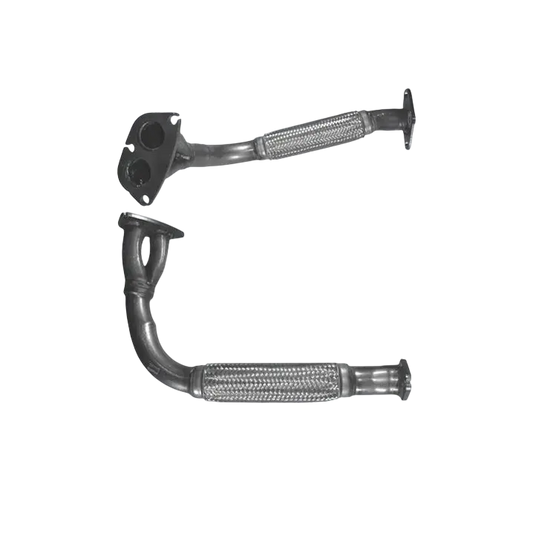 Auspuffrohr Abgasrohr Flexrohr Hosenrohr Abgaskrümmer Rohr bis EURO 1 E-Prüfzeichen für MAZDA 626 2.2L 12-V-F2-Motor u.a. BM CATALYSTS