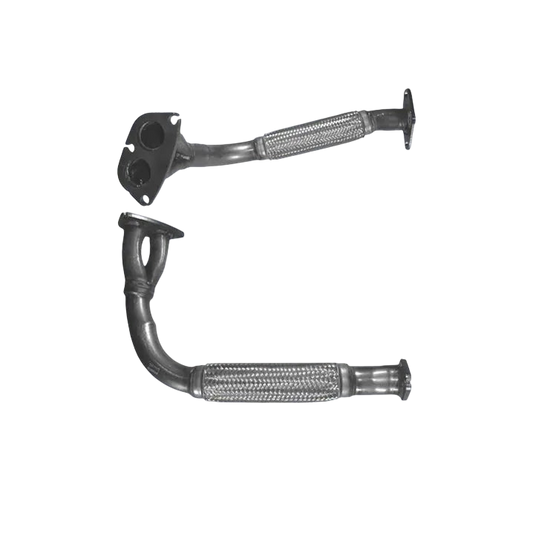Auspuffrohr Abgasrohr Flexrohr Hosenrohr Abgaskrümmer Rohr bis EURO 1 E-Prüfzeichen für MAZDA 626 2.2L 12-V-F2-Motor u.a. BM CATALYSTS