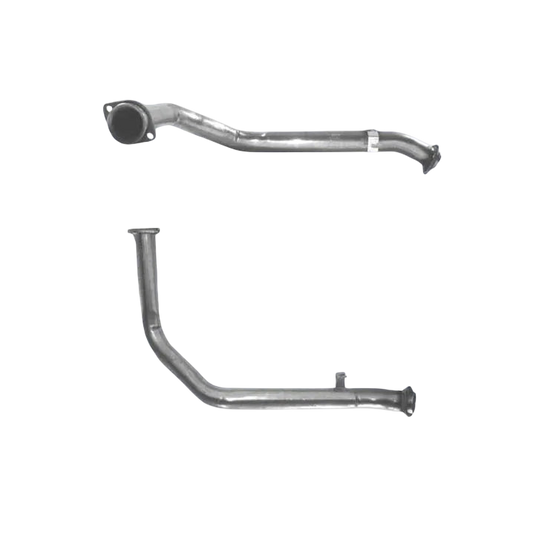 Auspuffrohr Abgasrohr Flexrohr Hosenrohr Abgaskrümmer Rohr bis EURO 1 E-Prüfzeichen für RENAULT 21 2L Turbo J7R756 Motor u.a. BM CATALYSTS