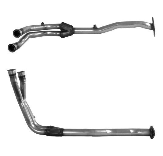 Auspuffrohr Abgasrohr Flexrohr Hosenrohr Abgaskrümmer Rohr bis EURO 1 E-Prüfzeichen für ROVER MINI 1.3L Cooper Vergaser Doppel-F-Rohr u.a. BM CATALYSTS