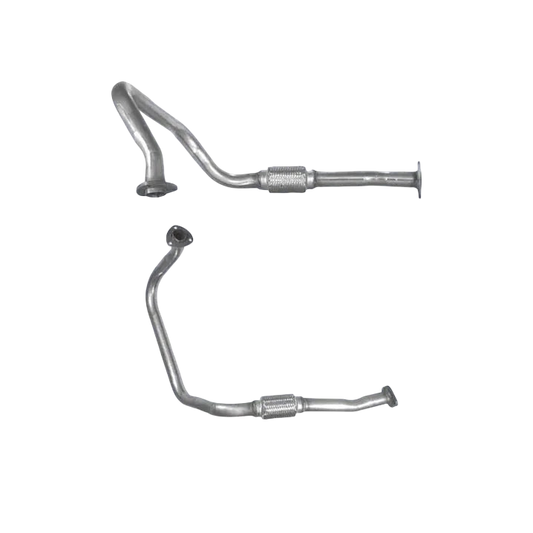 Auspuffrohr Abgasrohr Flexrohr Hosenrohr Abgaskrümmer Rohr bis EURO 1 E-Prüfzeichen für TOYOTA LITEACE 2L 4WD Super Extra Diesel u.a. BM CATALYSTS