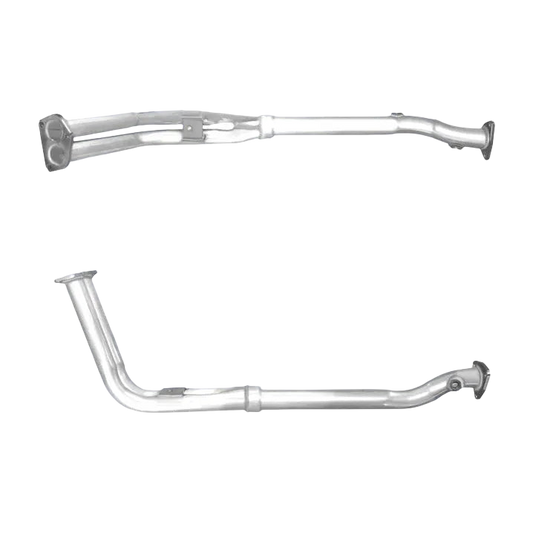 Auspuffrohr Abgasrohr Flexrohr Hosenrohr Abgaskrümmer Rohr bis EURO 1 E-Prüfzeichen für VOLVO 240 2.3L B23E Motorflachdichtung zum Kat u.a. BM CATALYSTS