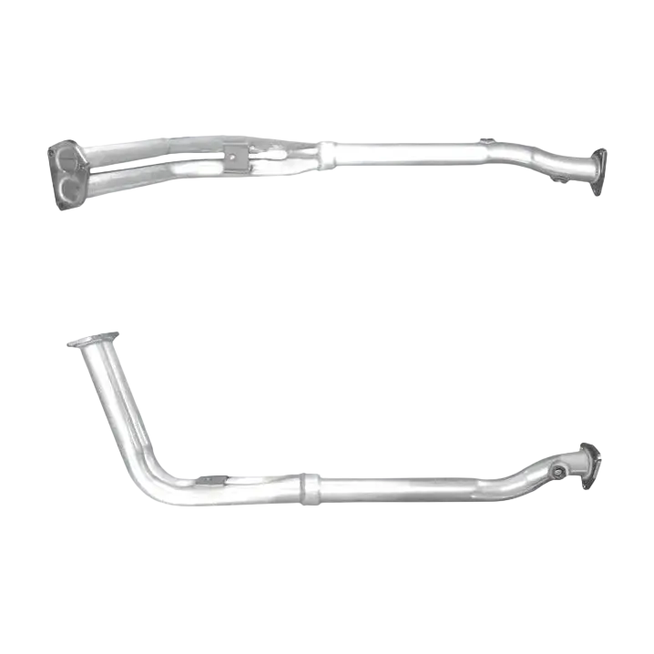 Auspuffrohr Abgasrohr Flexrohr Hosenrohr Abgaskrümmer Rohr bis EURO 1 E-Prüfzeichen für VOLVO 240 2.3L B23E Motorflachdichtung zum Kat u.a. BM CATALYSTS
