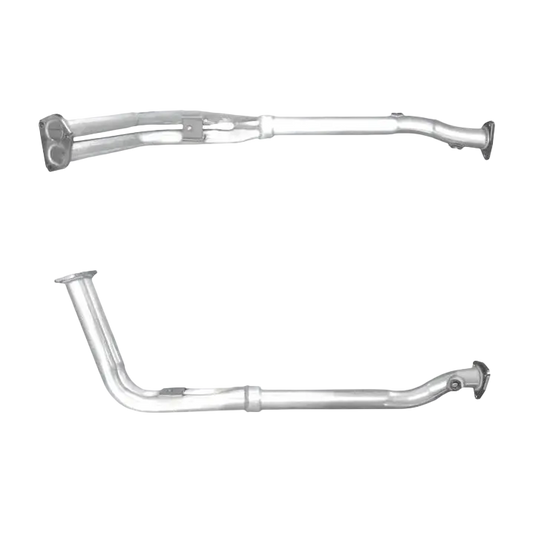 Auspuffrohr Abgasrohr Flexrohr Hosenrohr Abgaskrümmer Rohr bis EURO 1 E-Prüfzeichen für VOLVO 240 2.3L B23E Motorflachdichtung zum Kat u.a. BM CATALYSTS