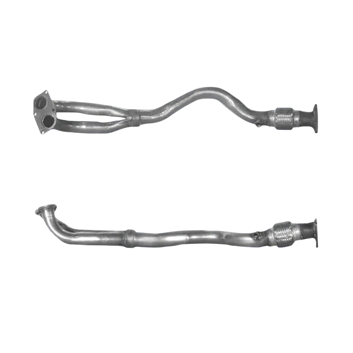 Auspuffrohr Abgasrohr Flexrohr Hosenrohr Abgaskrümmer Rohr bis EURO 2 E-Prüfzeichen für ALFA ROMEO 145 2L 16 V Doppelzündung u.a. BM CATALYSTS