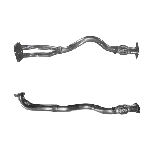 Auspuffrohr Abgasrohr Flexrohr Hosenrohr Abgaskrümmer Rohr bis EURO 2 E-Prüfzeichen für ALFA ROMEO 146 2L 16 V Doppelzündung u.a. BM CATALYSTS