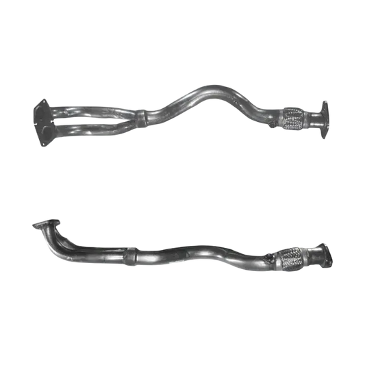 Auspuffrohr Abgasrohr Flexrohr Hosenrohr Abgaskrümmer Rohr bis EURO 2 E-Prüfzeichen für ALFA ROMEO 146 2L 16 V Doppelzündung u.a. BM CATALYSTS