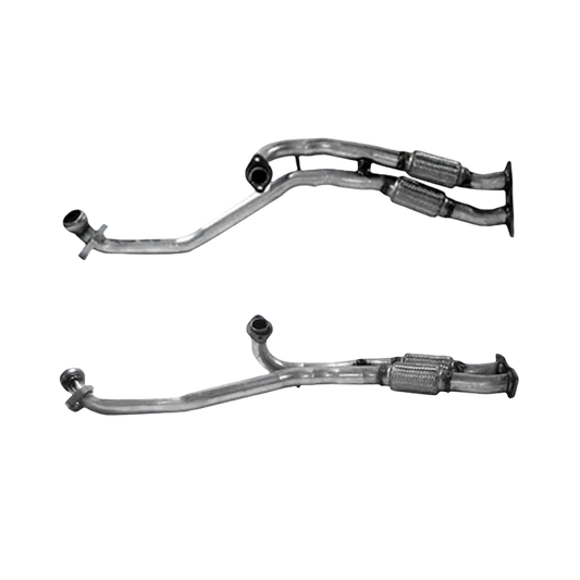 Auspuffrohr Abgasrohr Flexrohr Hosenrohr Abgaskrümmer Rohr bis EURO 2 E-Prüfzeichen für ALFA ROMEO 155 2.5L V6 u.a. BM CATALYSTS
