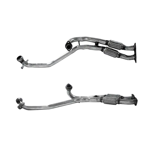Auspuffrohr Abgasrohr Flexrohr Hosenrohr Abgaskrümmer Rohr bis EURO 2 E-Prüfzeichen für ALFA ROMEO 155 2.5L V6 u.a. BM CATALYSTS