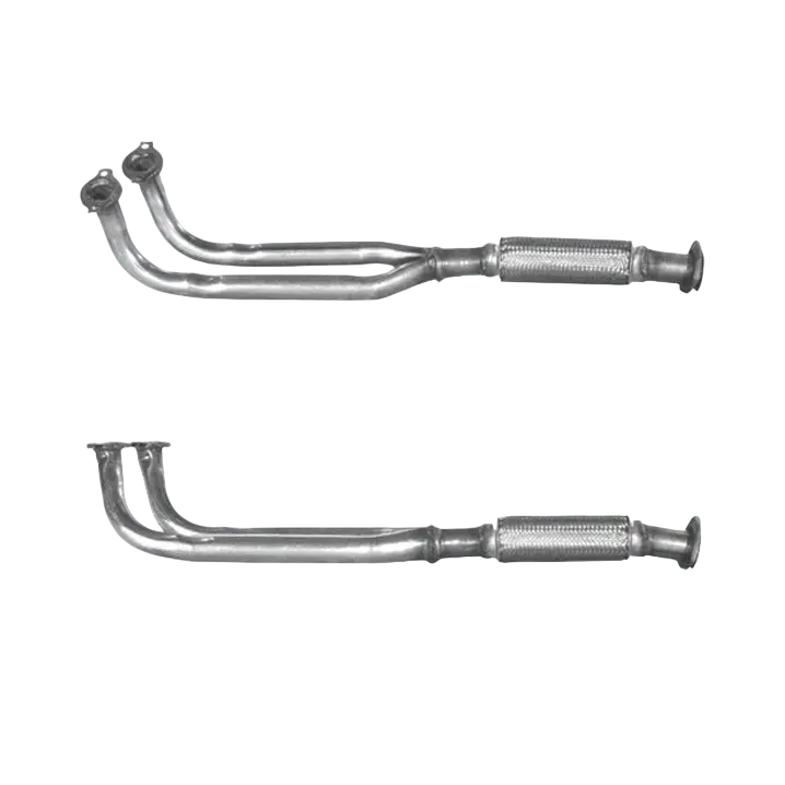 Auspuffrohr Abgasrohr Flexrohr Hosenrohr Abgaskrümmer Rohr bis EURO 2 E-Prüfzeichen für ALFA ROMEO 164 2L Twin Spark AR 06420 Motor u.a. BM CATALYSTS
