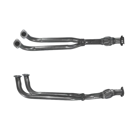 Auspuffrohr Abgasrohr Flexrohr Hosenrohr Abgaskrümmer Rohr bis EURO 2 E-Prüfzeichen für ALFA ROMEO 164 2L Twin Spark AR64103 Motor u.a. BM CATALYSTS