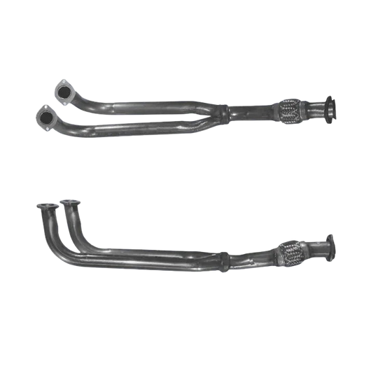 Auspuffrohr Abgasrohr Flexrohr Hosenrohr Abgaskrümmer Rohr bis EURO 2 E-Prüfzeichen für ALFA ROMEO 164 2L Twin Spark AR64103 Motor u.a. BM CATALYSTS