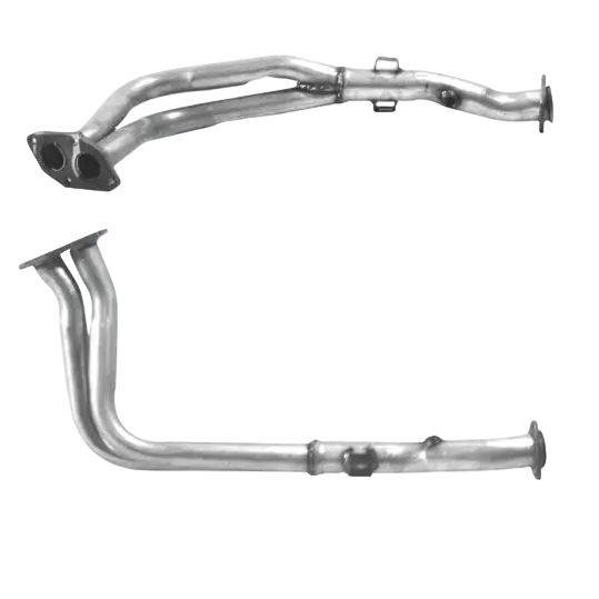 Auspuffrohr Abgasrohr Flexrohr Hosenrohr Abgaskrümmer Rohr bis EURO 2 E-Prüfzeichen für AUDI 100 2L 8v AAD; ABK u.a. BM CATALYSTS