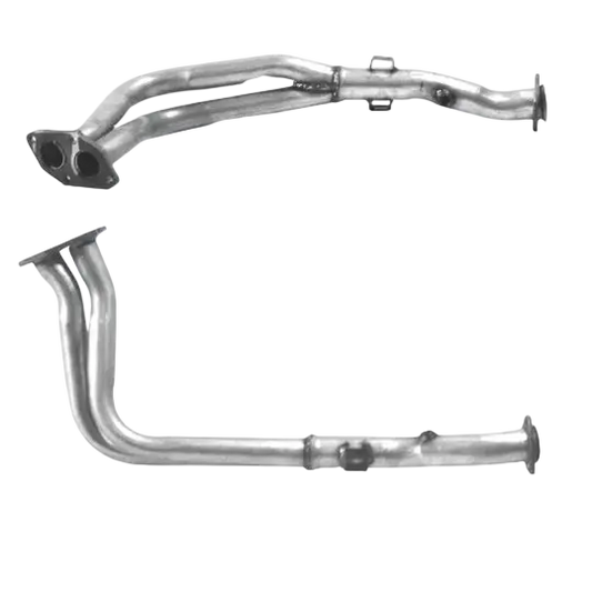 Auspuffrohr Abgasrohr Flexrohr Hosenrohr Abgaskrümmer Rohr bis EURO 2 E-Prüfzeichen für AUDI 100 2L 8v AAD; ABK u.a. BM CATALYSTS