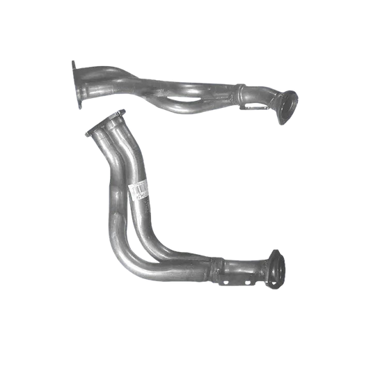 Auspuffrohr Abgasrohr Flexrohr Hosenrohr Abgaskrümmer Rohr bis EURO 2 E-Prüfzeichen für AUDI 80 1.6L 8v Schaltgetriebe 100bhp ADA u.a. BM CATALYSTS