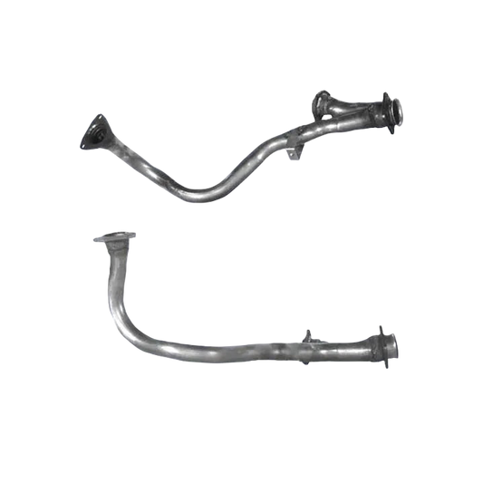 Auspuffrohr Abgasrohr Flexrohr Hosenrohr Abgaskrümmer Rohr bis EURO 2 E-Prüfzeichen für AUDI 80 2.6L V6 Automatik ABC Motor linke Seite u.a. BM CATALYSTS