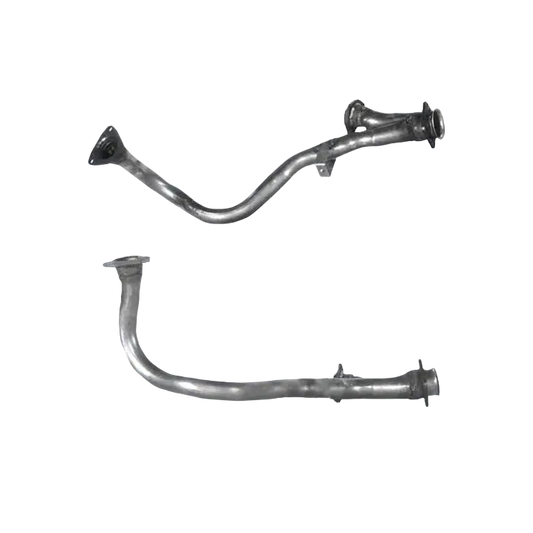 Auspuffrohr Abgasrohr Flexrohr Hosenrohr Abgaskrümmer Rohr bis EURO 2 E-Prüfzeichen für AUDI 80 2.6L V6 Automatik ABC Motor linke Seite u.a. BM CATALYSTS