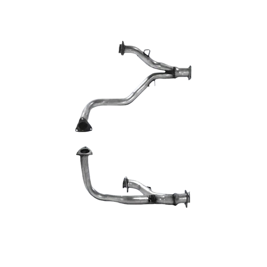 Auspuffrohr Abgasrohr Flexrohr Hosenrohr Abgaskrümmer Rohr bis EURO 2 E-Prüfzeichen für AUDI 80 2.6L V6 Schaltgetriebe linke Seite u.a. BM CATALYSTS