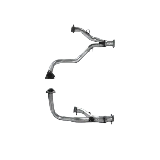 Auspuffrohr Abgasrohr Flexrohr Hosenrohr Abgaskrümmer Rohr bis EURO 2 E-Prüfzeichen für AUDI 80 2.6L V6 Schaltgetriebe linke Seite u.a. BM CATALYSTS