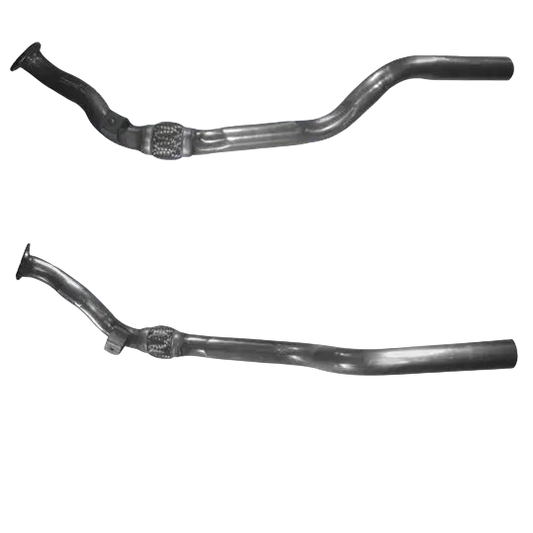 Auspuffrohr Abgasrohr Flexrohr Hosenrohr Abgaskrümmer Rohr bis EURO 2 E-Prüfzeichen für AUDI A4 1.8L 20-V-Turbo-Schaltgetriebe-AJL-Motor u.a. BM CATALYSTS