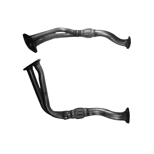 Auspuffrohr Abgasrohr Flexrohr Hosenrohr Abgaskrümmer Rohr bis EURO 2 E-Prüfzeichen für AUDI A6 1.8L Mk.1 20-V-ADR-Motor u.a. BM CATALYSTS