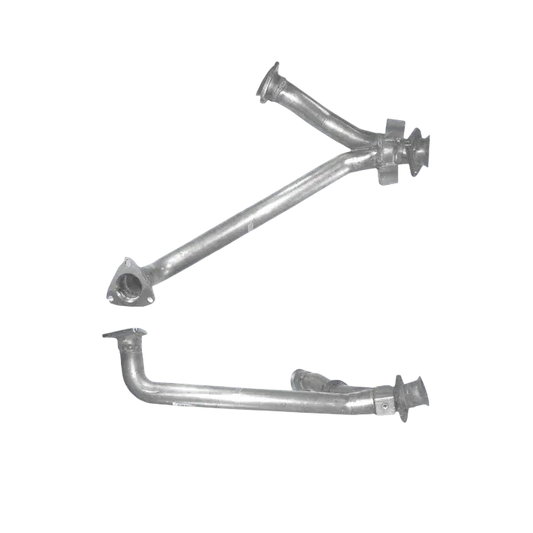 Auspuffrohr Abgasrohr Flexrohr Hosenrohr Abgaskrümmer Rohr bis EURO 2 E-Prüfzeichen für AUDI A6 2.6L Mk.1 V6 Schaltgetriebe ABC  links u.a. BM CATALYSTS