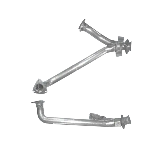Auspuffrohr Abgasrohr Flexrohr Hosenrohr Abgaskrümmer Rohr bis EURO 2 E-Prüfzeichen für AUDI A6 2.6L Mk.1 V6 Schaltgetriebe ABC  links u.a. BM CATALYSTS