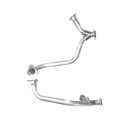 Auspuffrohr Abgasrohr Flexrohr Hosenrohr Abgaskrümmer Rohr bis EURO 2 E-Prüfzeichen für AUDI A6 2.6L V6 Automatik ABC Motor linke Seite u.a. BM CATALYSTS