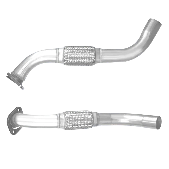Auspuffrohr Abgasrohr Flexrohr Hosenrohr Abgaskrümmer Rohr bis EURO 2 E-Prüfzeichen für BMW 318d 1.7L E36 TDS Touring u.a. BM CATALYSTS