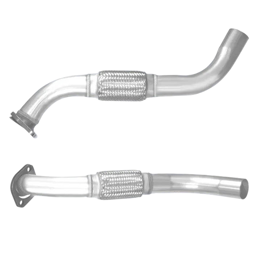 Auspuffrohr Abgasrohr Flexrohr Hosenrohr Abgaskrümmer Rohr bis EURO 2 E-Prüfzeichen für BMW 318d 1.7L E36 TDS Touring u.a. BM CATALYSTS