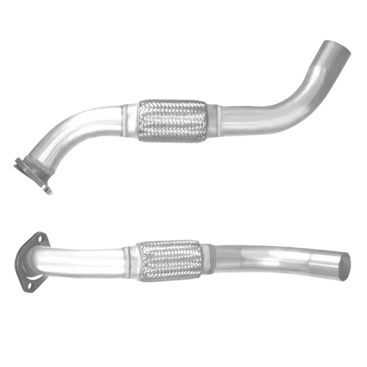 Auspuffrohr Abgasrohr Flexrohr Hosenrohr Abgaskrümmer Rohr bis EURO 2 E-Prüfzeichen für BMW 318d 1.7L E36 TDS Touring u.a. BM CATALYSTS