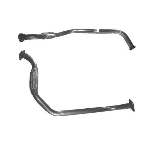 Auspuffrohr Abgasrohr Flexrohr Hosenrohr Abgaskrümmer Rohr bis EURO 2 E-Prüfzeichen für BMW 525d 2.5L E34 TD Limousine u.a. BM CATALYSTS