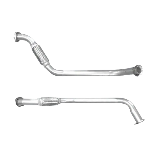 Auspuffrohr Abgasrohr Flexrohr Hosenrohr Abgaskrümmer Rohr bis EURO 2 E-Prüfzeichen für BMW 525d 2.5L E34 TDS Touring u.a. BM CATALYSTS