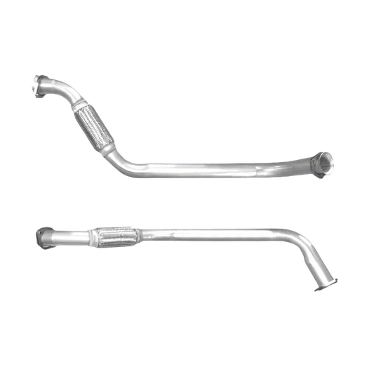 Auspuffrohr Abgasrohr Flexrohr Hosenrohr Abgaskrümmer Rohr bis EURO 2 E-Prüfzeichen für BMW 525d 2.5L E34 TDS Touring u.a. BM CATALYSTS