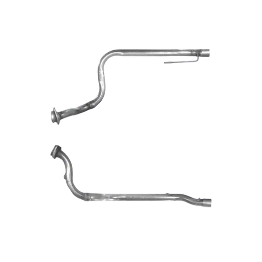 Auspuffrohr Abgasrohr Flexrohr Hosenrohr Abgaskrümmer Rohr bis EURO 2 E-Prüfzeichen für CHRYSLER CHEROKEE 4L ERH Motorschlitzpassung u.a. BM CATALYSTS