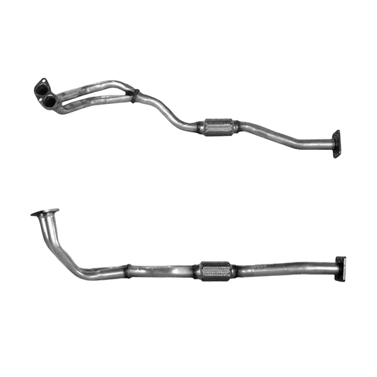 Auspuffrohr Abgasrohr Flexrohr Hosenrohr Abgaskrümmer Rohr bis EURO 2 E-Prüfzeichen für DAEWOO ARANOS 1.5L 16-V-Schaltgetriebe mit zwei... BM CATALYSTS
