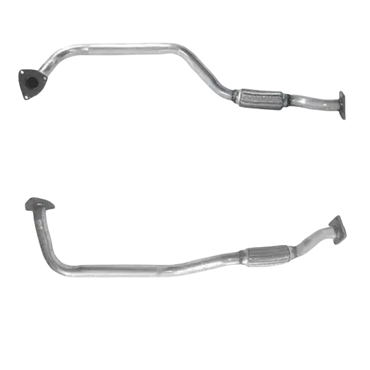 Auspuffrohr Abgasrohr Flexrohr Hosenrohr Abgaskrümmer Rohr bis EURO 2 E-Prüfzeichen für DAEWOO ARANOS 1.5L 16V Schaltgetriebe Einzel-F/Rohr u.a. BM CATALYSTS