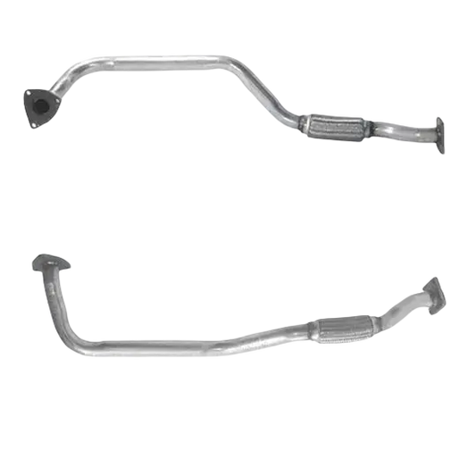 Auspuffrohr Abgasrohr Flexrohr Hosenrohr Abgaskrümmer Rohr bis EURO 2 E-Prüfzeichen für DAEWOO ARANOS 1.5L 16V Schaltgetriebe Einzel-F/Rohr u.a. BM CATALYSTS